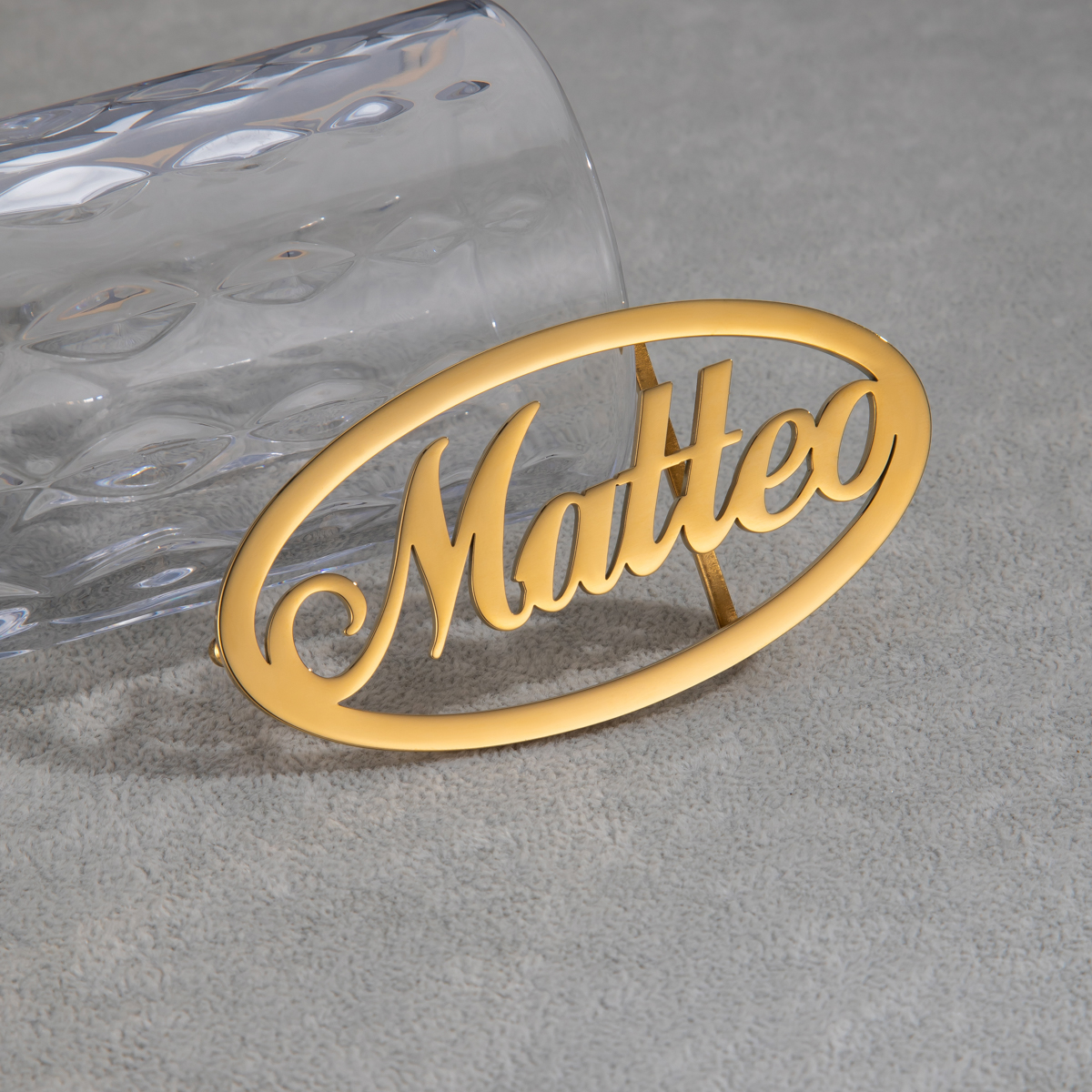 Customized Name Oval Belt Buckle