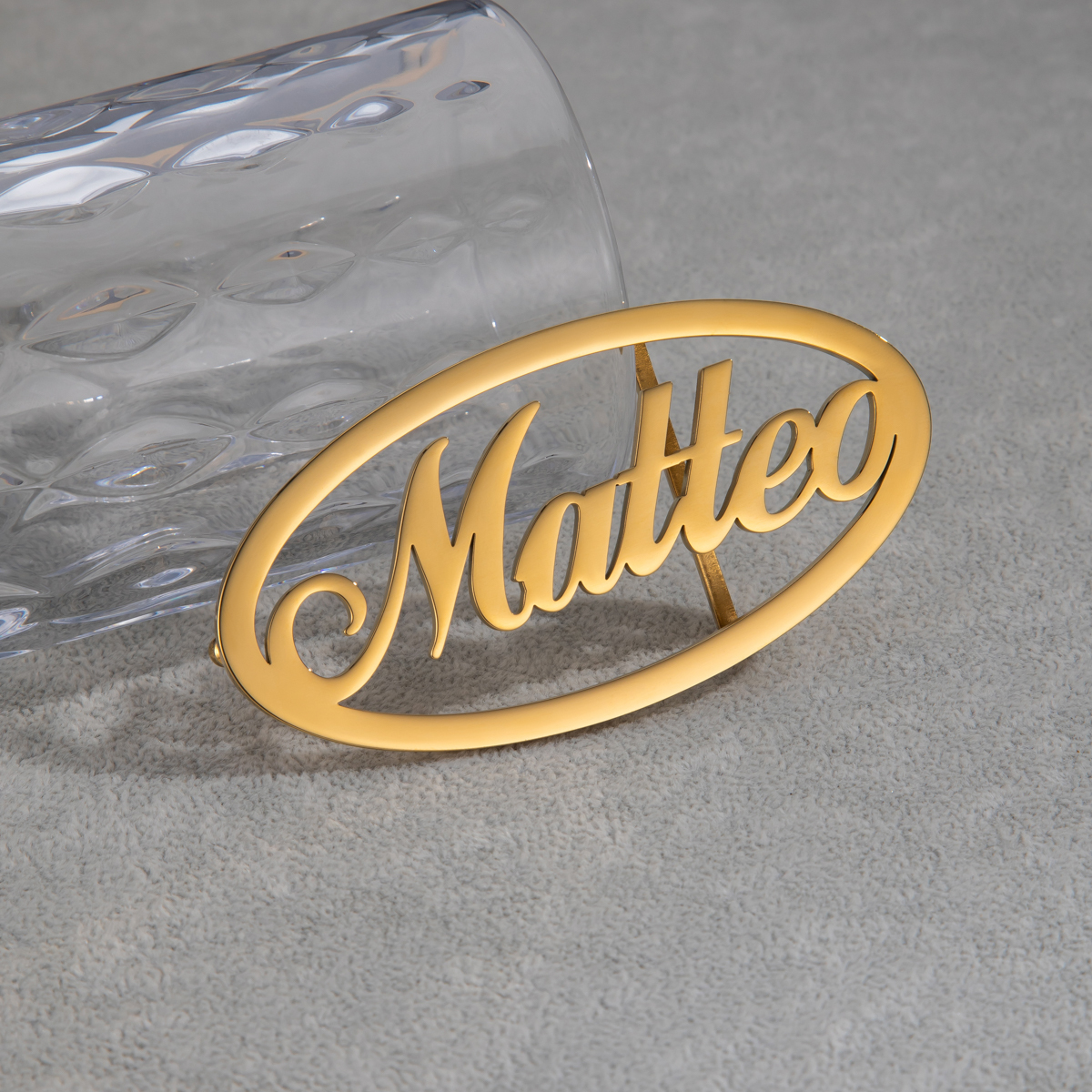 Customized Name Oval Belt Buckle
