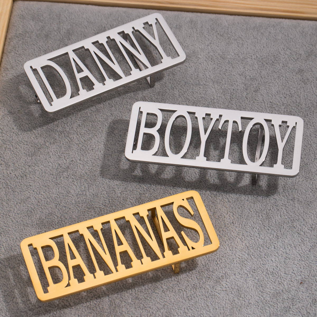 Customized Name Square Belt Buckle