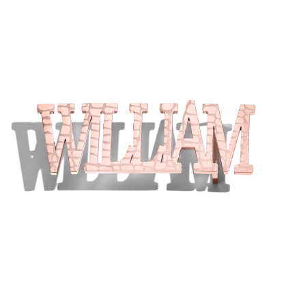 Customized Name Camouflage Belt Buckle