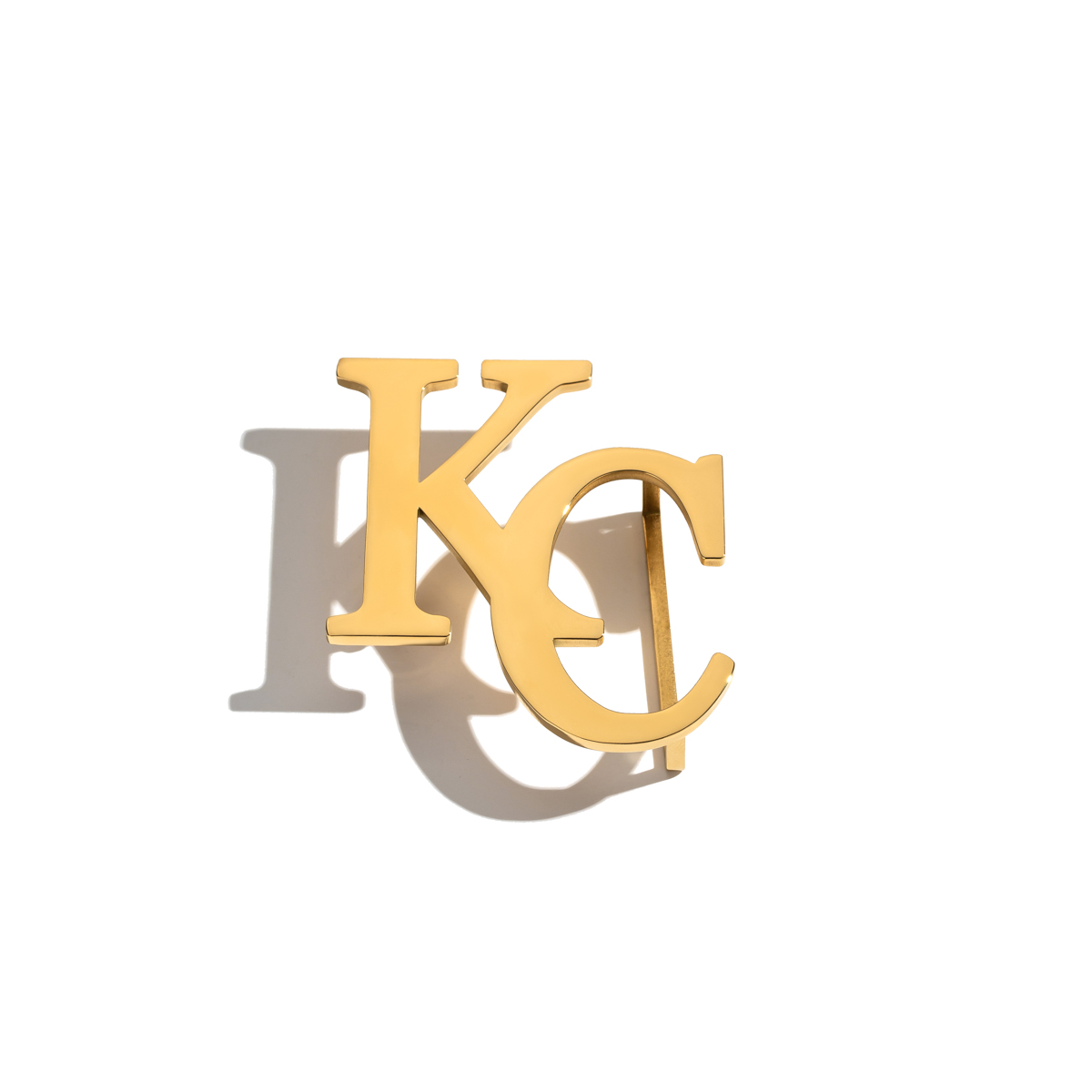 Customized Initial Letter Belt Fastener