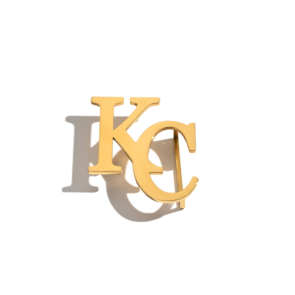 Customized Initial Letter Belt Fastener