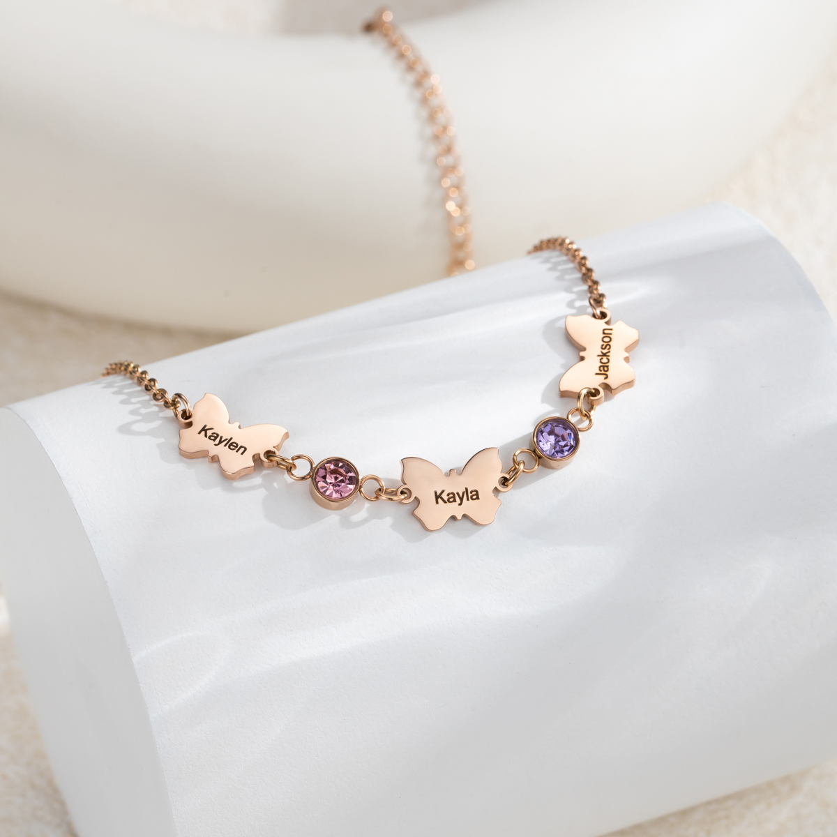 [Copy]Custom Digital Rhinestone Necklace