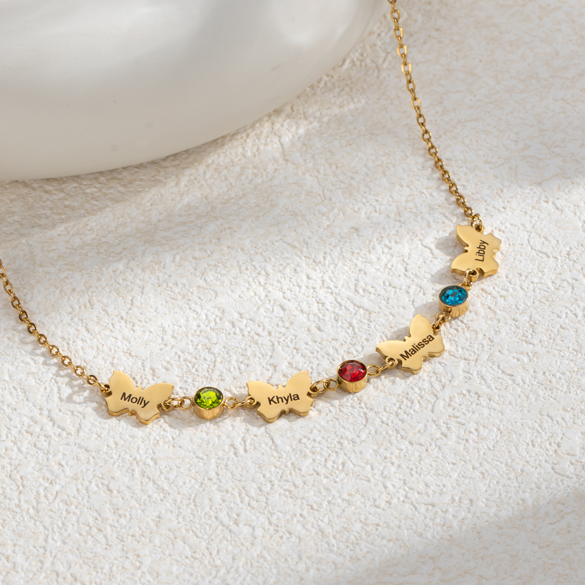 [Copy]Custom Digital Rhinestone Necklace