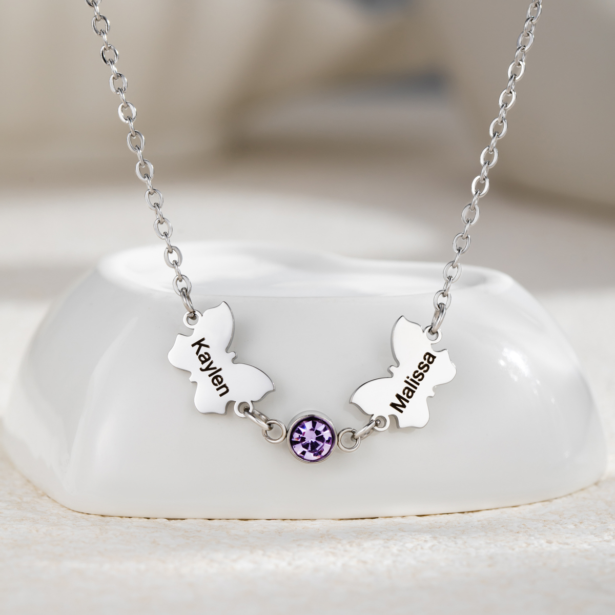 [Copy]Custom Digital Rhinestone Necklace