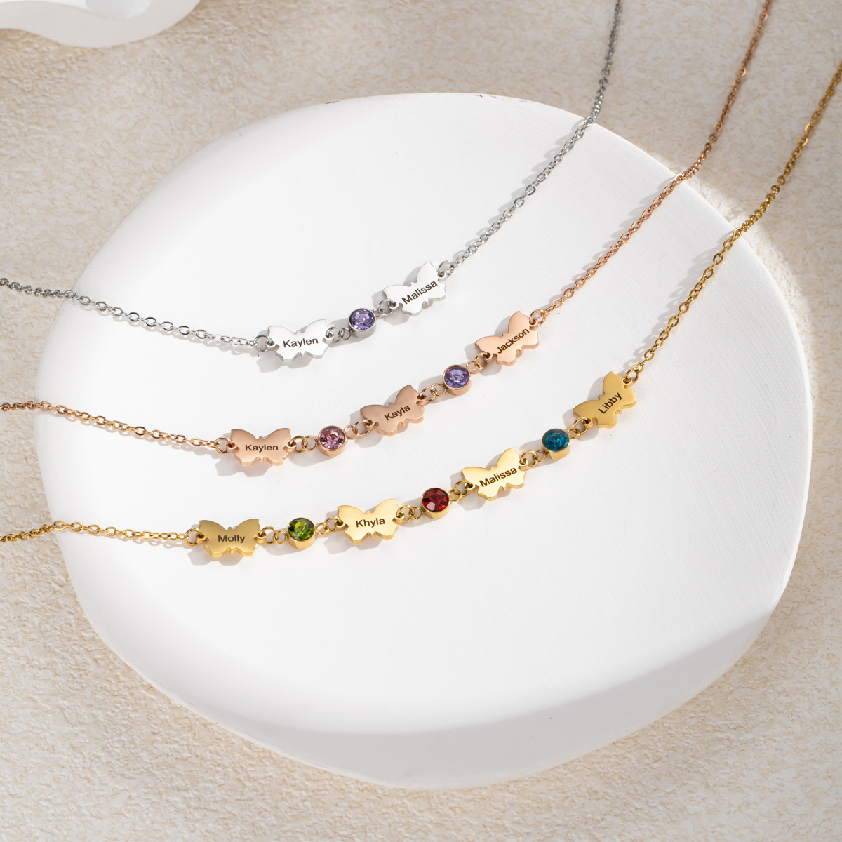[Copy]Custom Digital Rhinestone Necklace