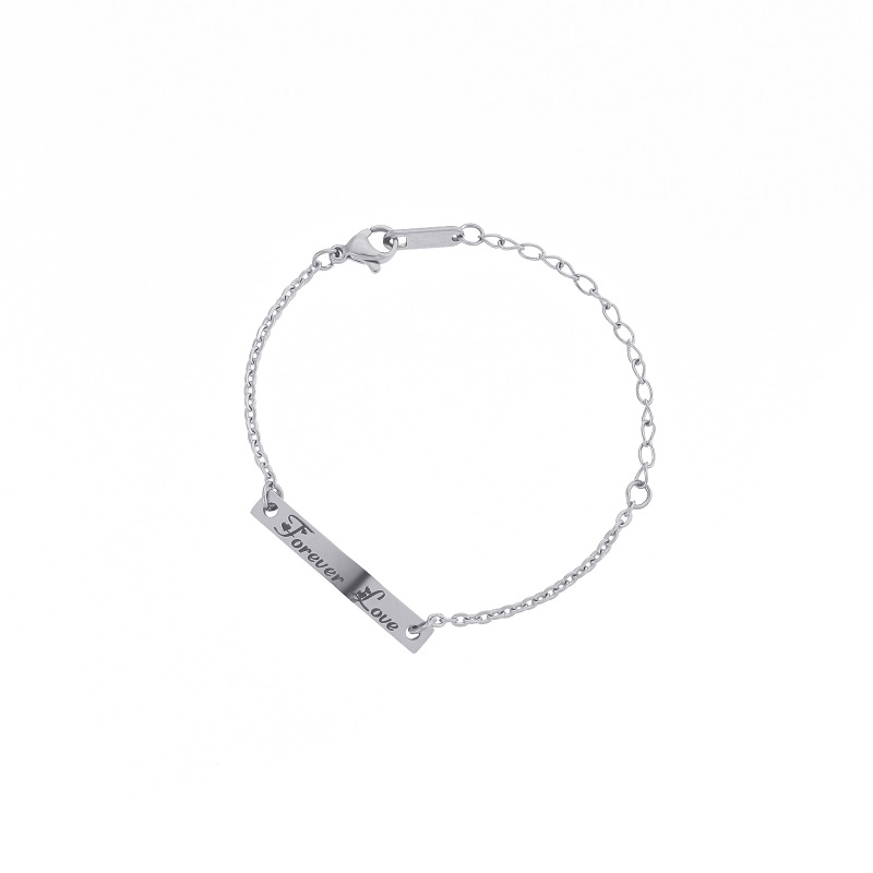 Simple Custom Single Name Bracelet