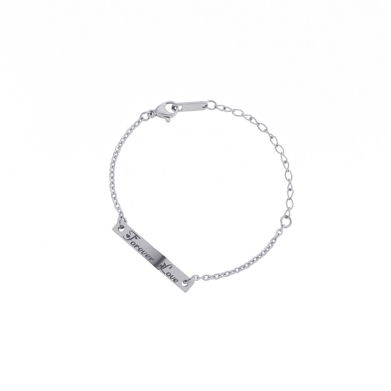 Simple Custom Single Name Bracelet