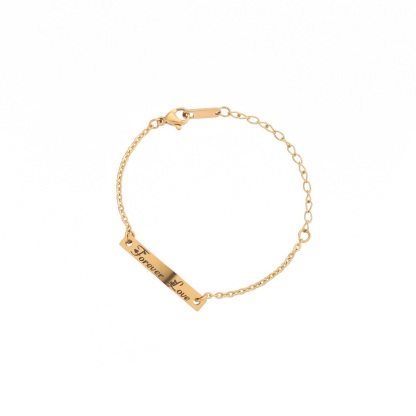 Simple Custom  Single Name Bracelet