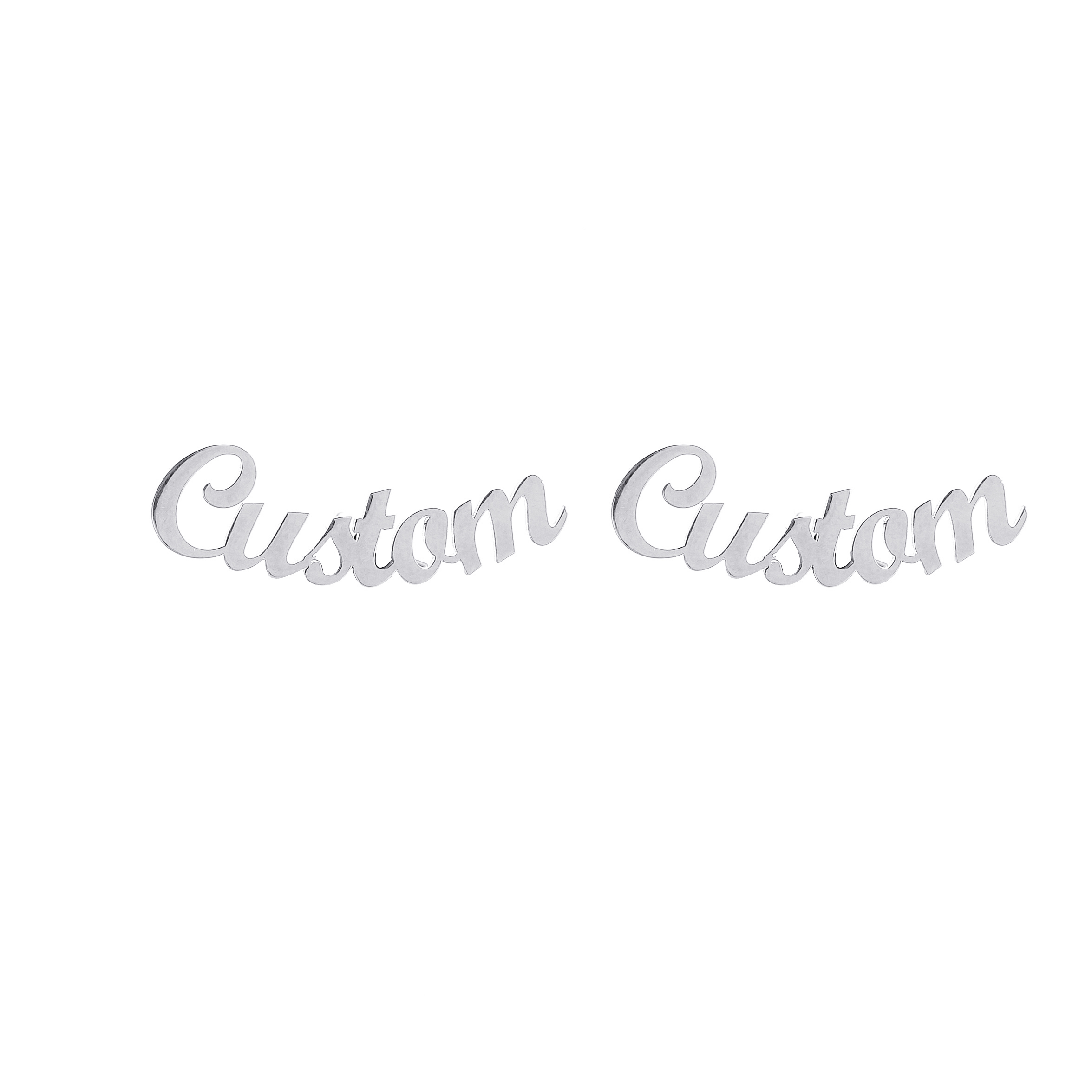 Classic and Best-selling Customized Name Earrings