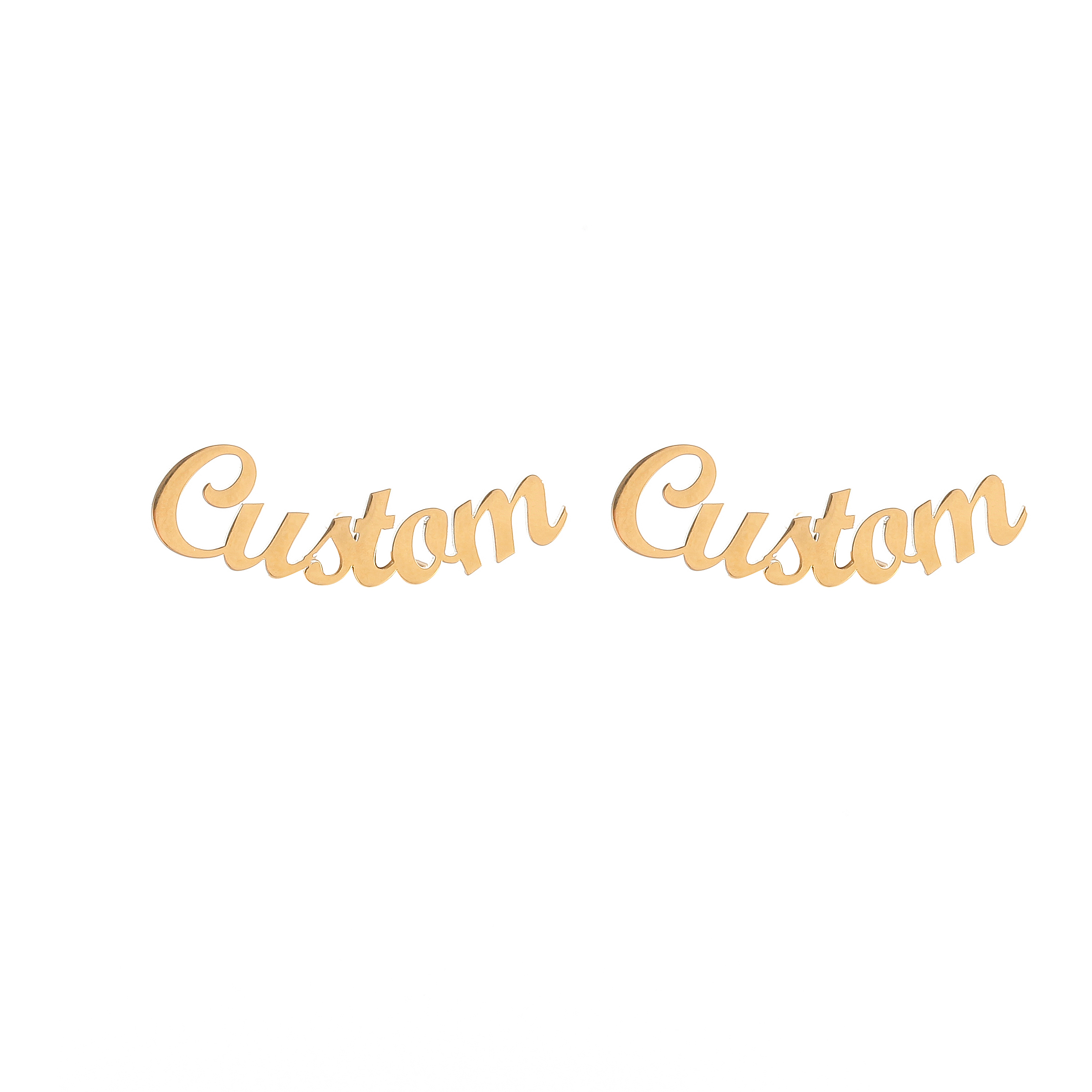 Classic and Best-selling Customized Name Earrings