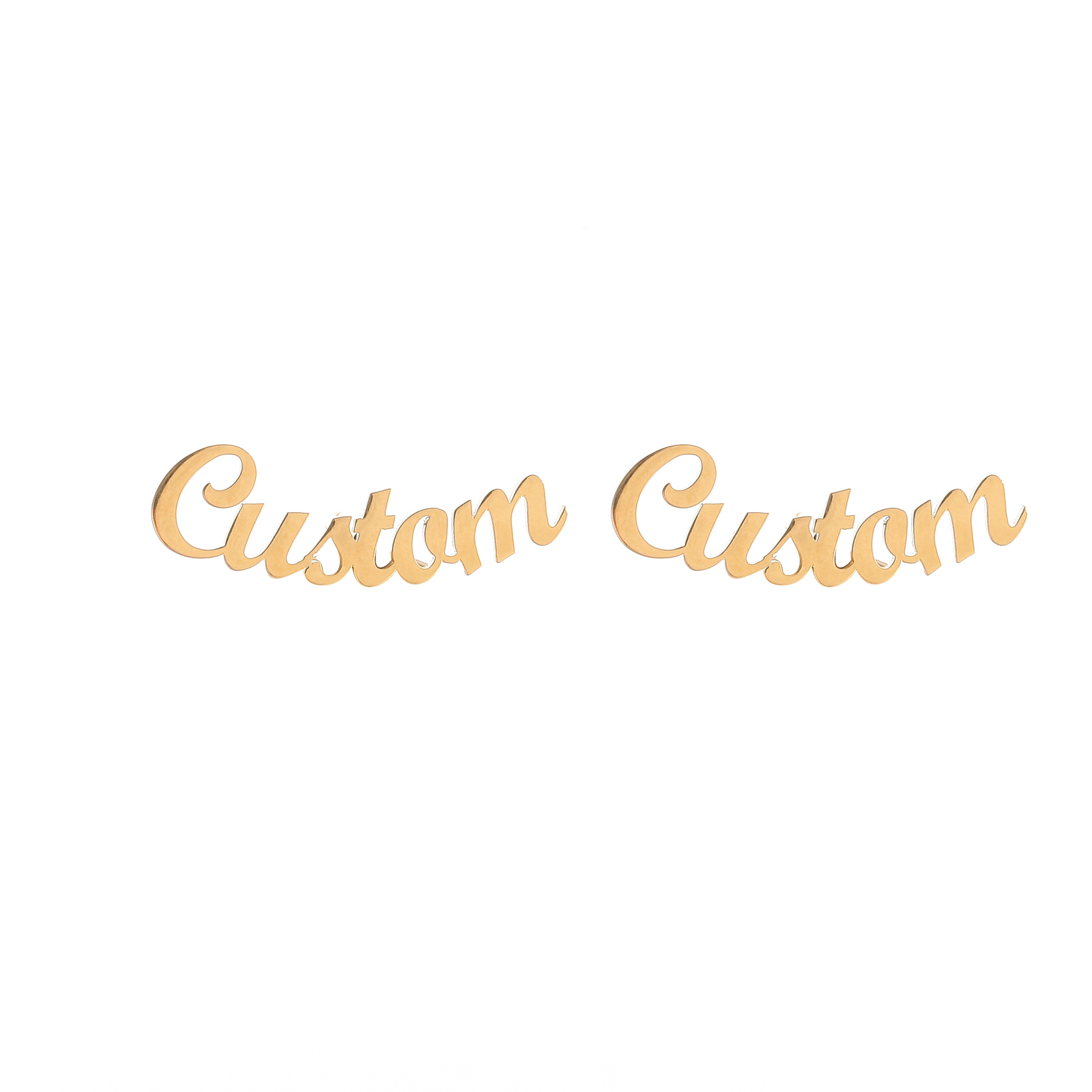 Classic and Best-selling Customized Name Earrings