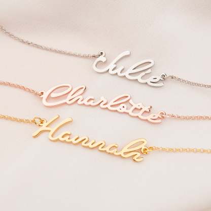 Customized Cursive Name Bracelet