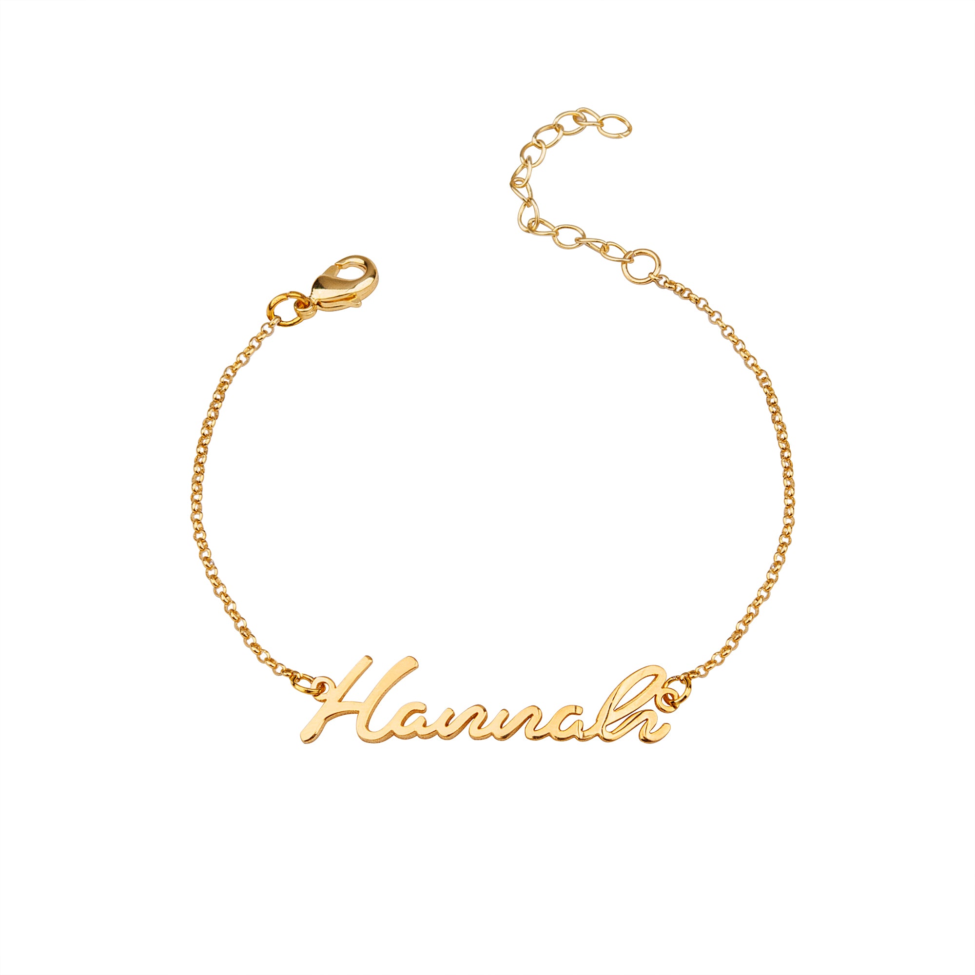 Customized Cursive Name Bracelet