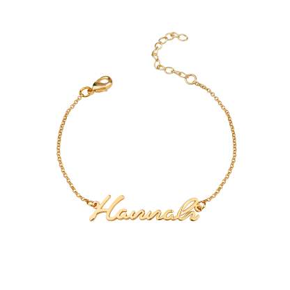 Customized Cursive Name Bracelet