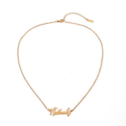 Custom Name Necklace with Unique Font