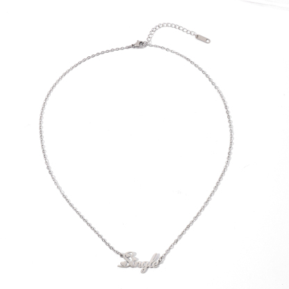 Custom Name Necklace with Unique Font