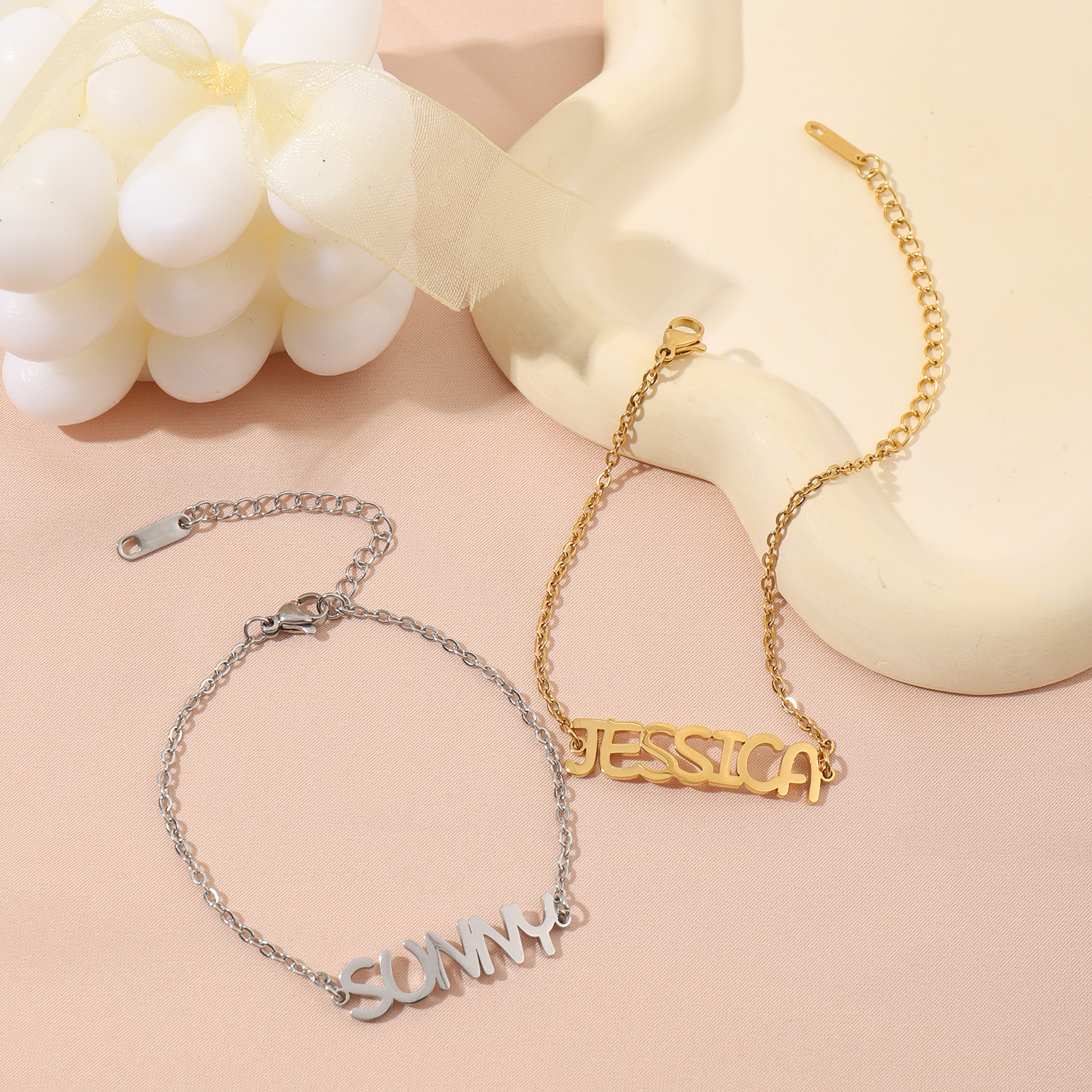 Classic Name Custom Bracelets and Ankles