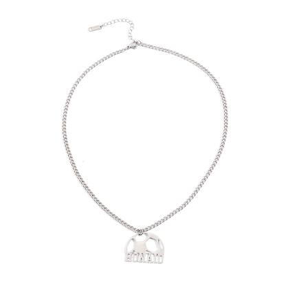 [Copy]Custom name Necklace with the Pattern of Shooting at the Basket