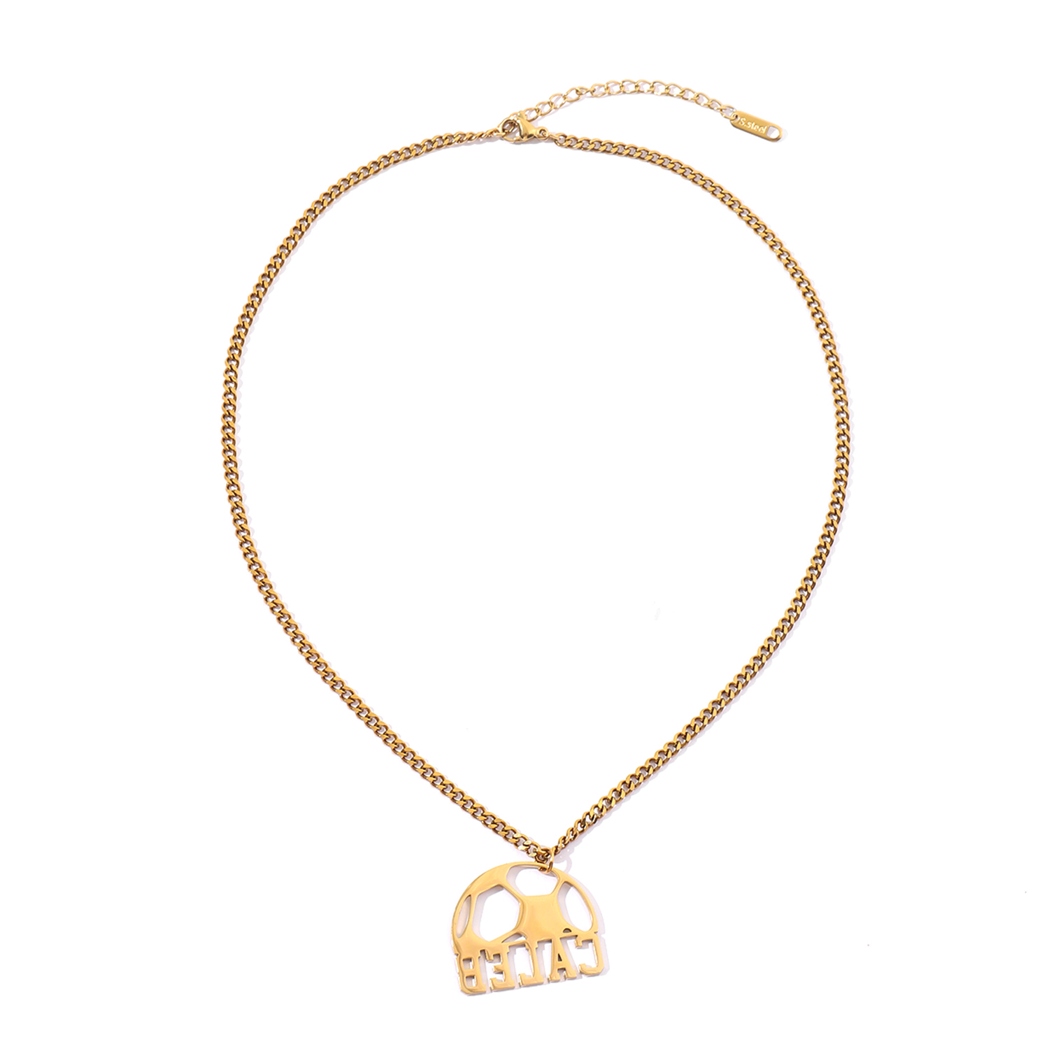 [Copy]Custom name Necklace with the Pattern of Shooting at the Basket