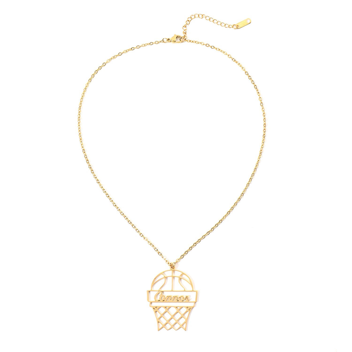 [Copy]Design-style Custom Name Necklace in Long Strip Shape