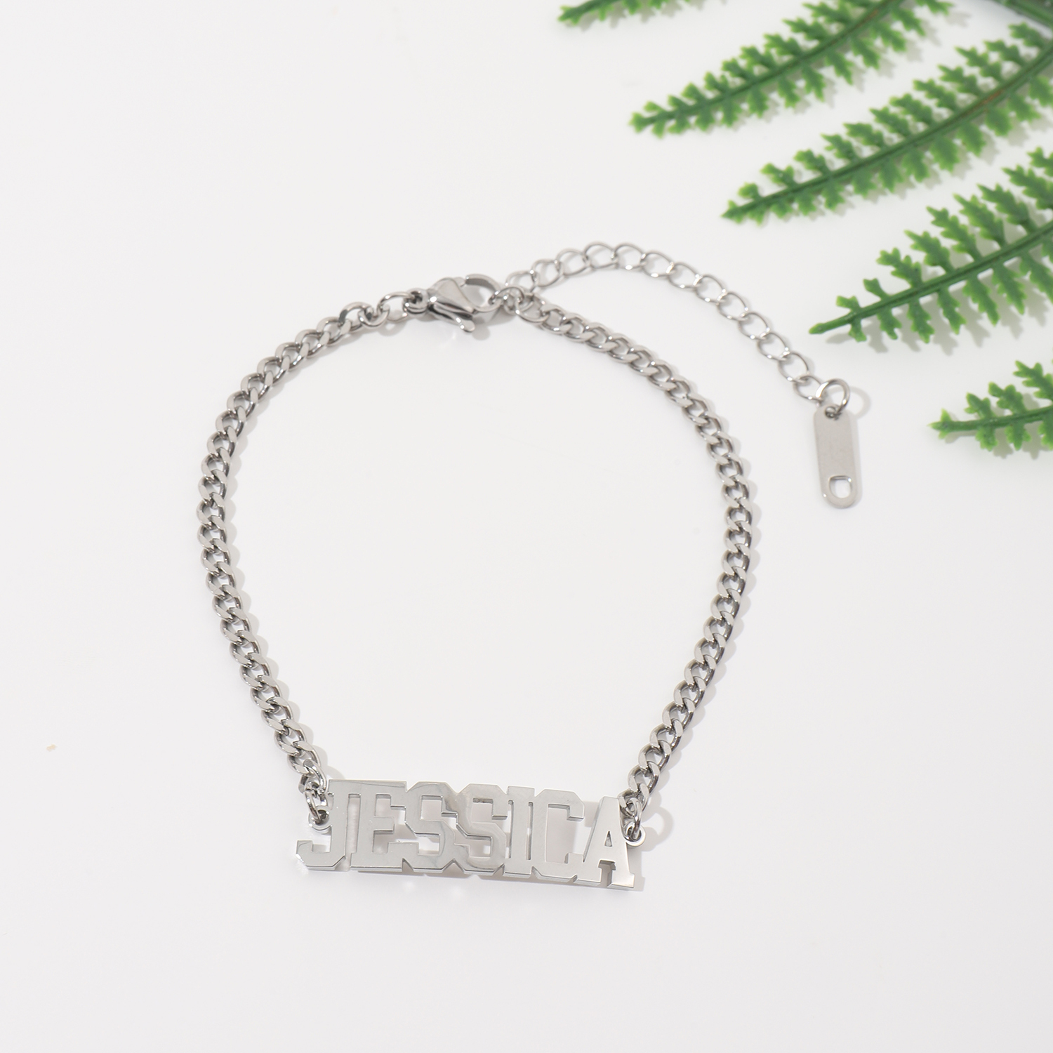 Simple Custom Name Word Bracelets and Ankles