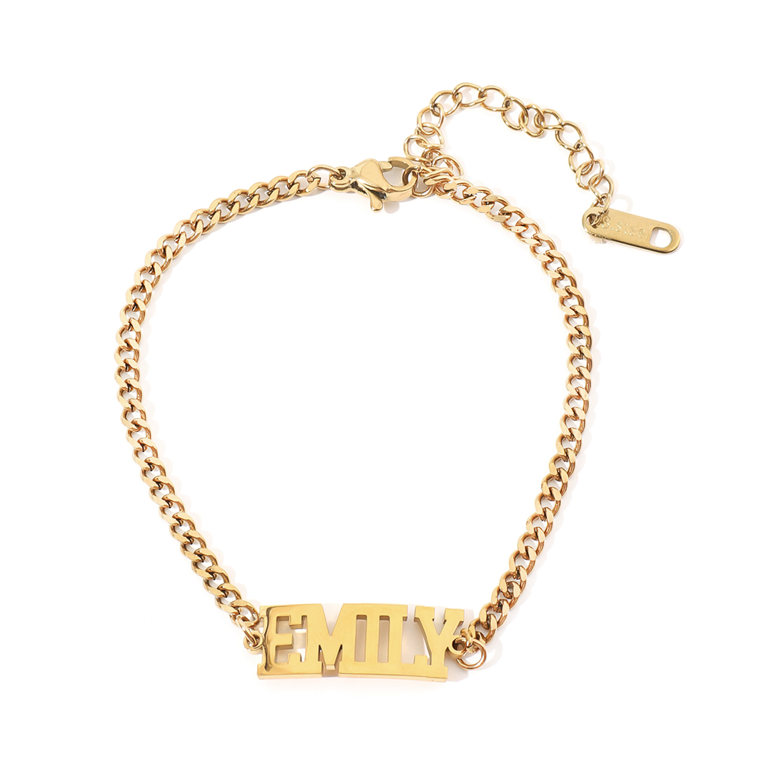 Simple Custom Name Word Bracelets and Ankles