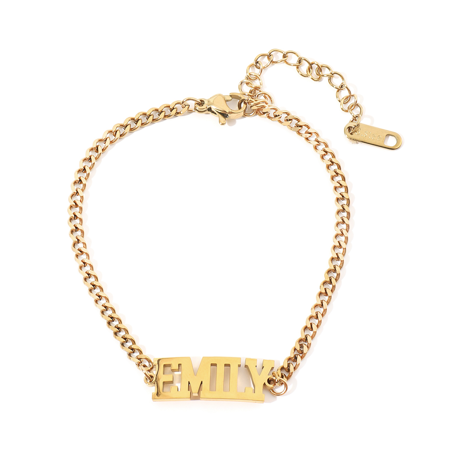 Simple Custom Name Word Bracelets and Ankles