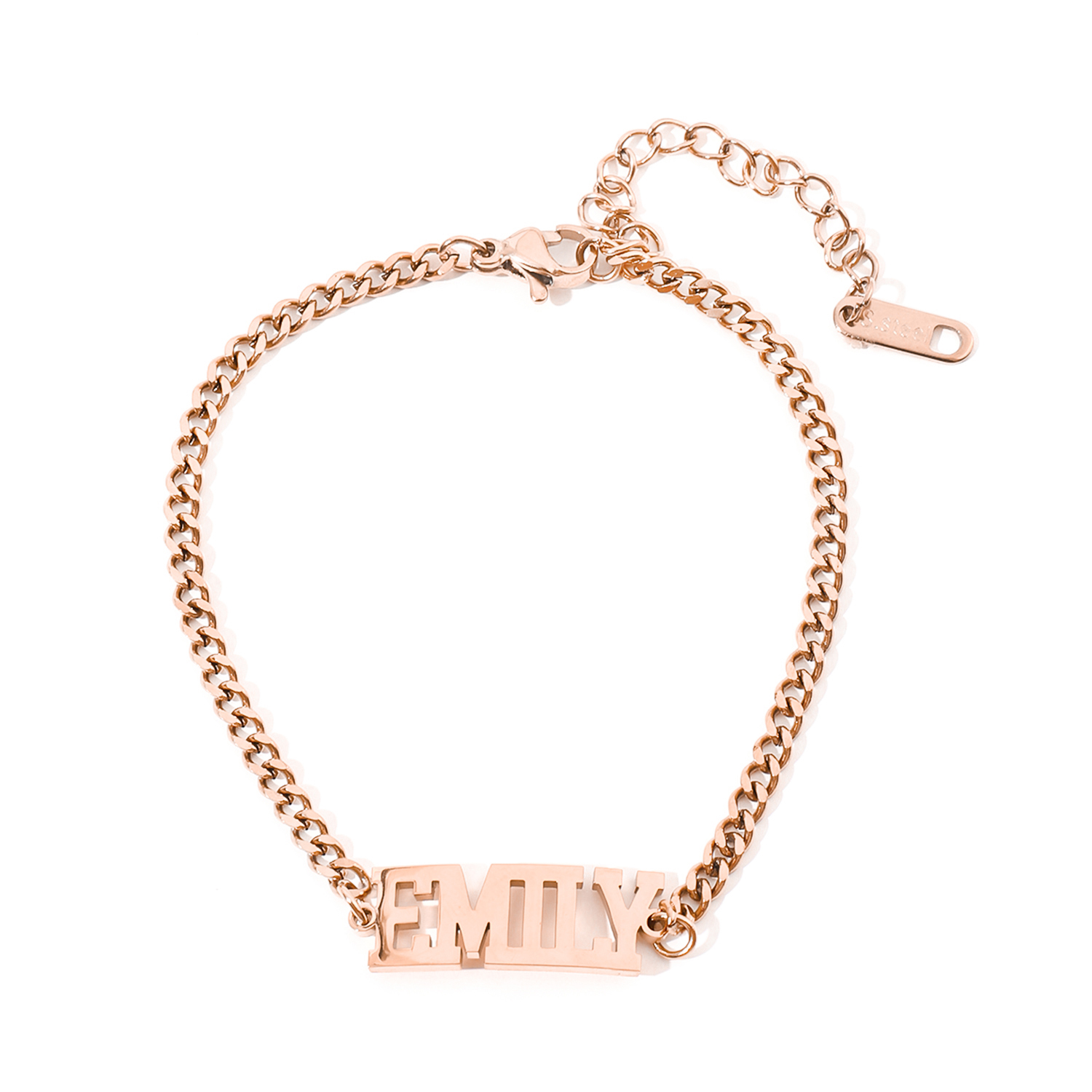 Simple Custom Name Word Bracelets and Ankles