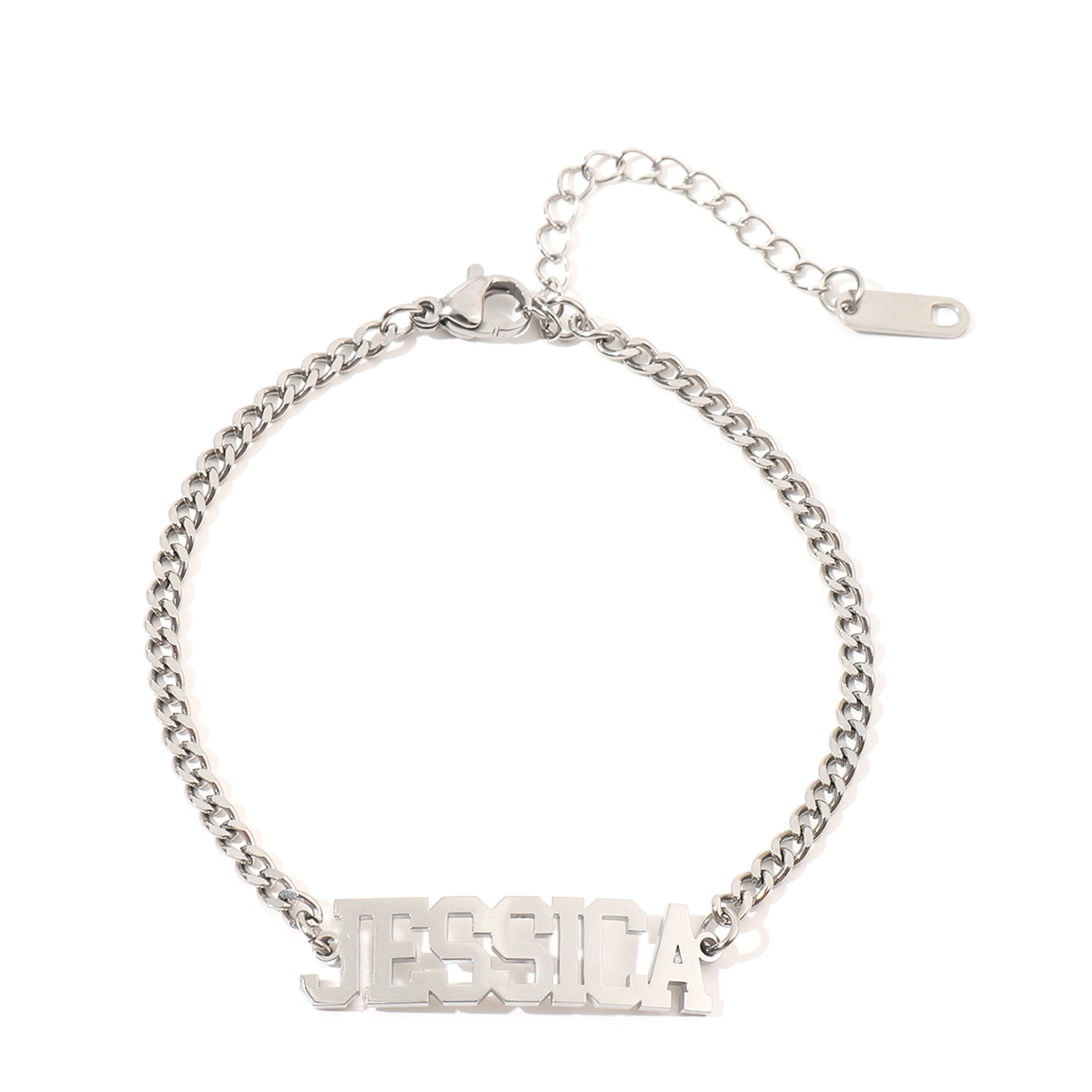 Simple Custom Name Word Bracelets and Ankles