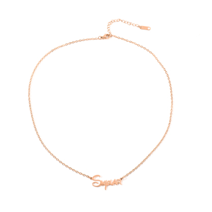 Custom Name Necklace with Cute Fonts