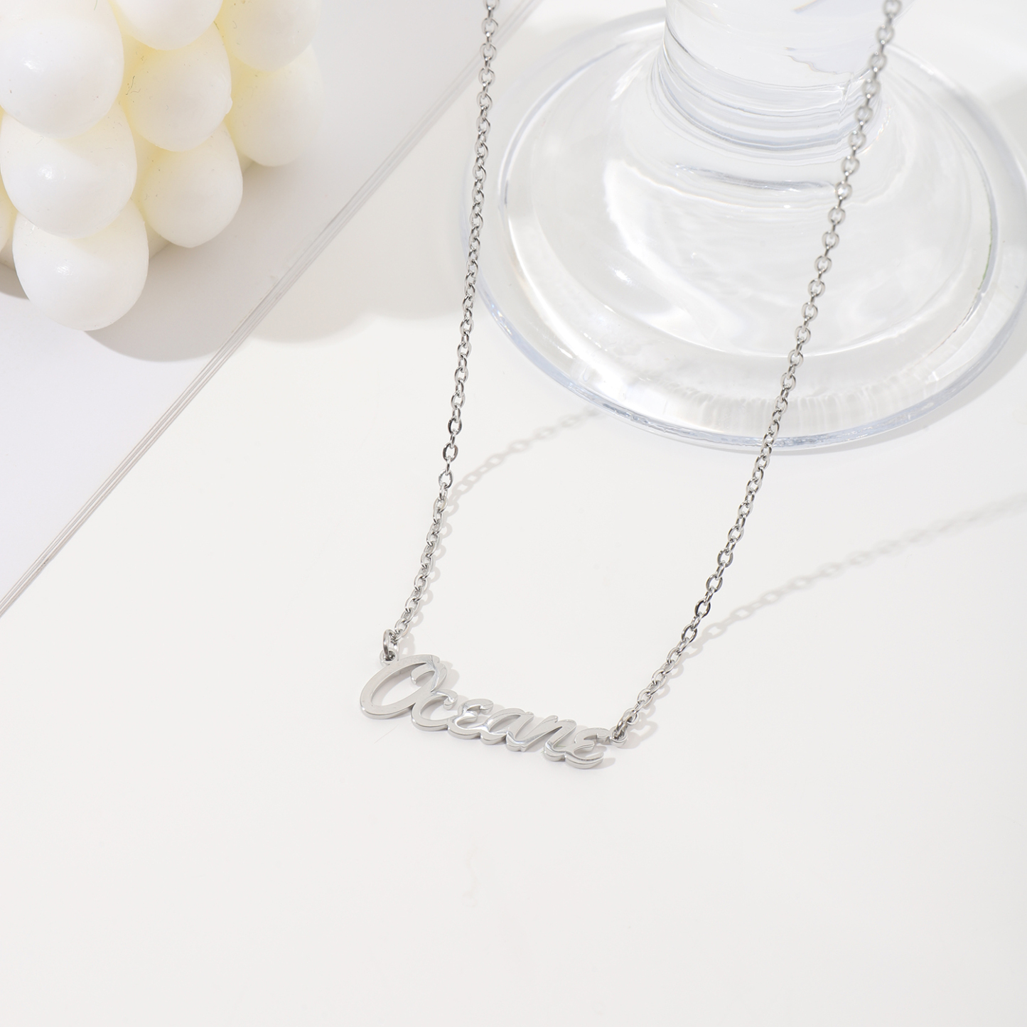 Custom Name Necklace with Playful Font 