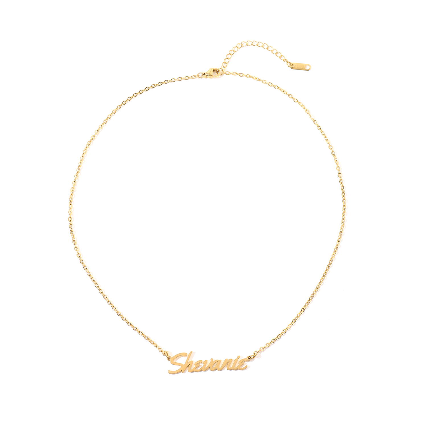 Custom Name Necklace with Playful Font 