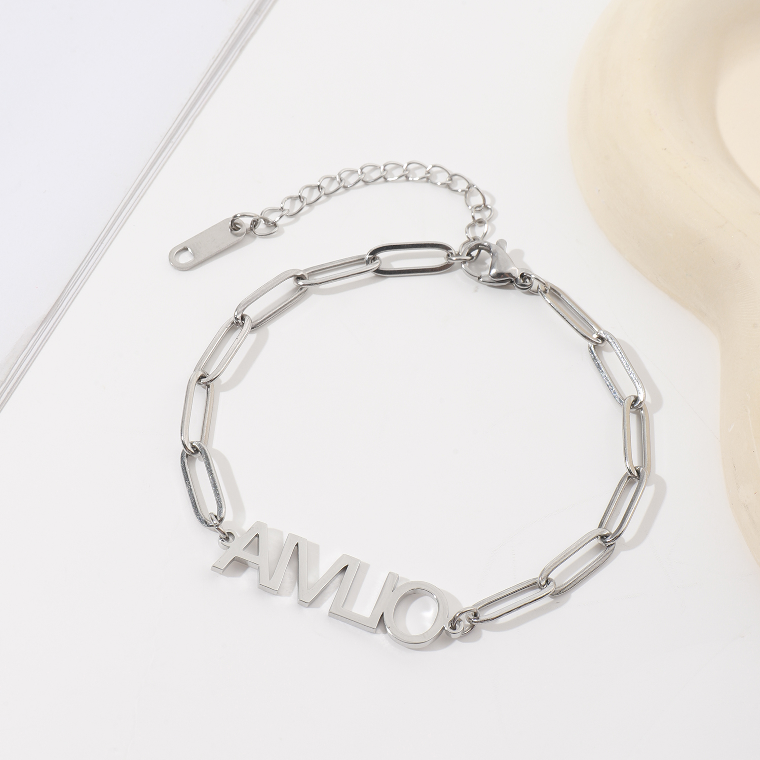 Custom Name Bracelets and Ankle with Design style Chains