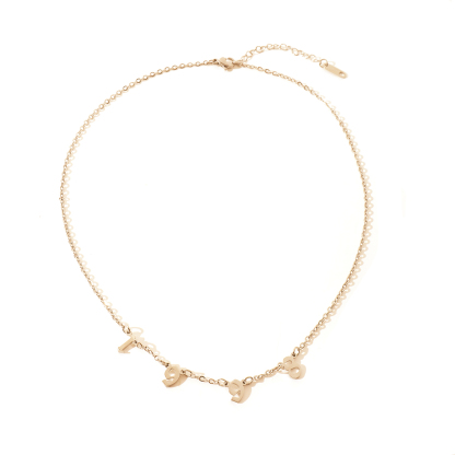 Custom Digital Year-Month-Birthday-Anniversary Chain Necklace