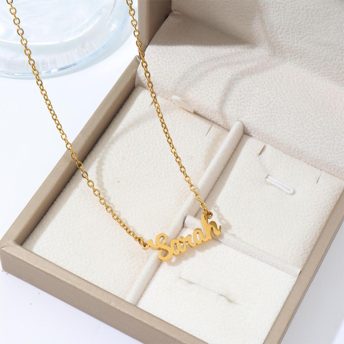 Custom Necklace with Artistic Font Names