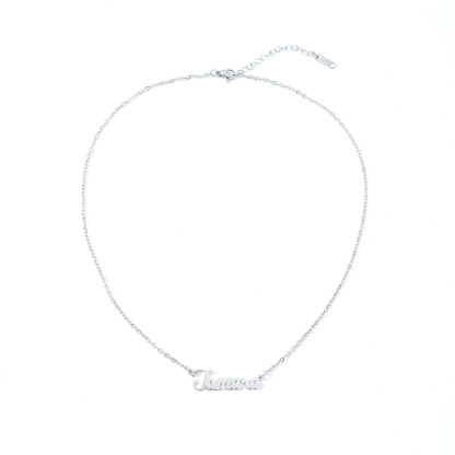 Custom Necklace with Artistic Font Names