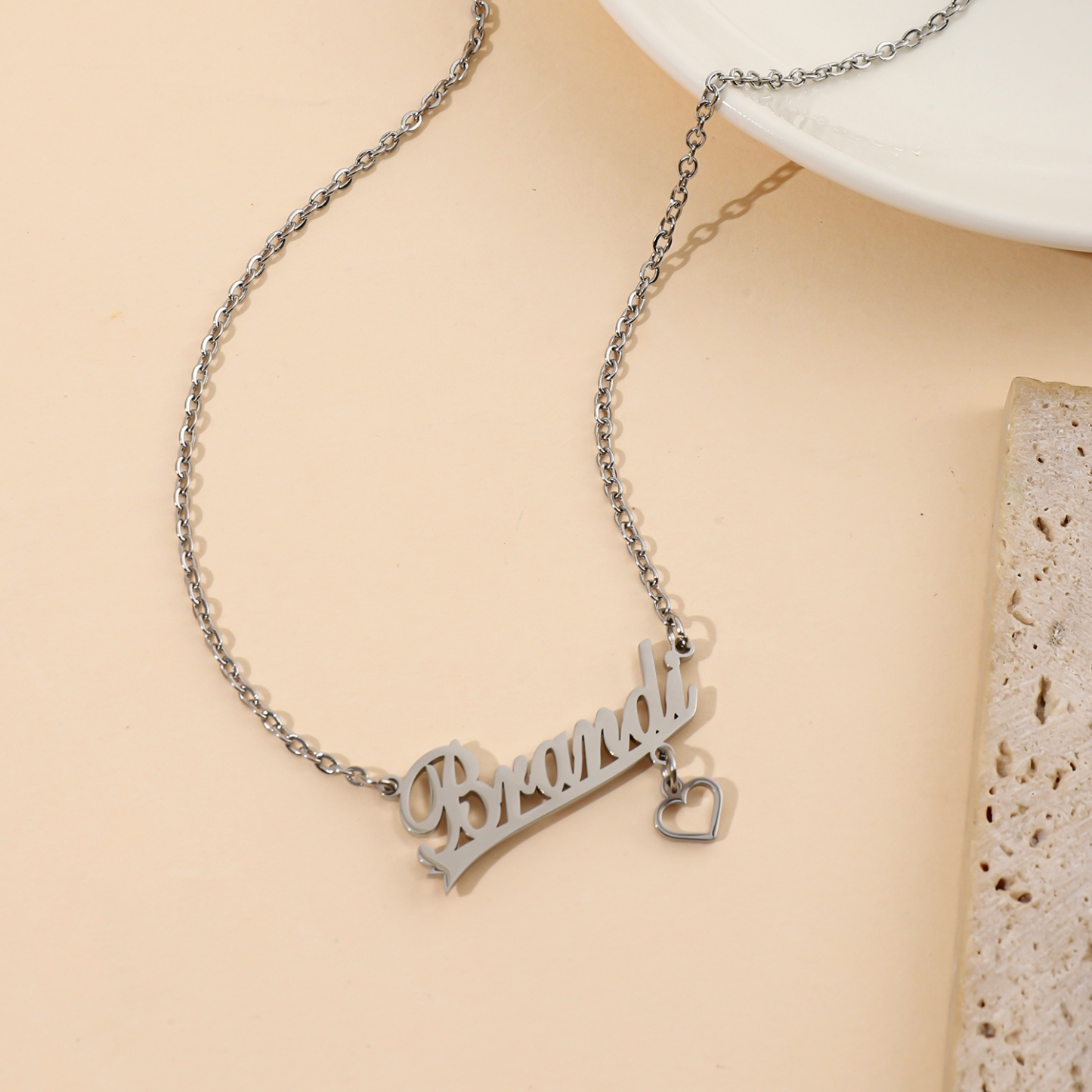 [Copy]Custom Name and DIY Symbol Necklace 