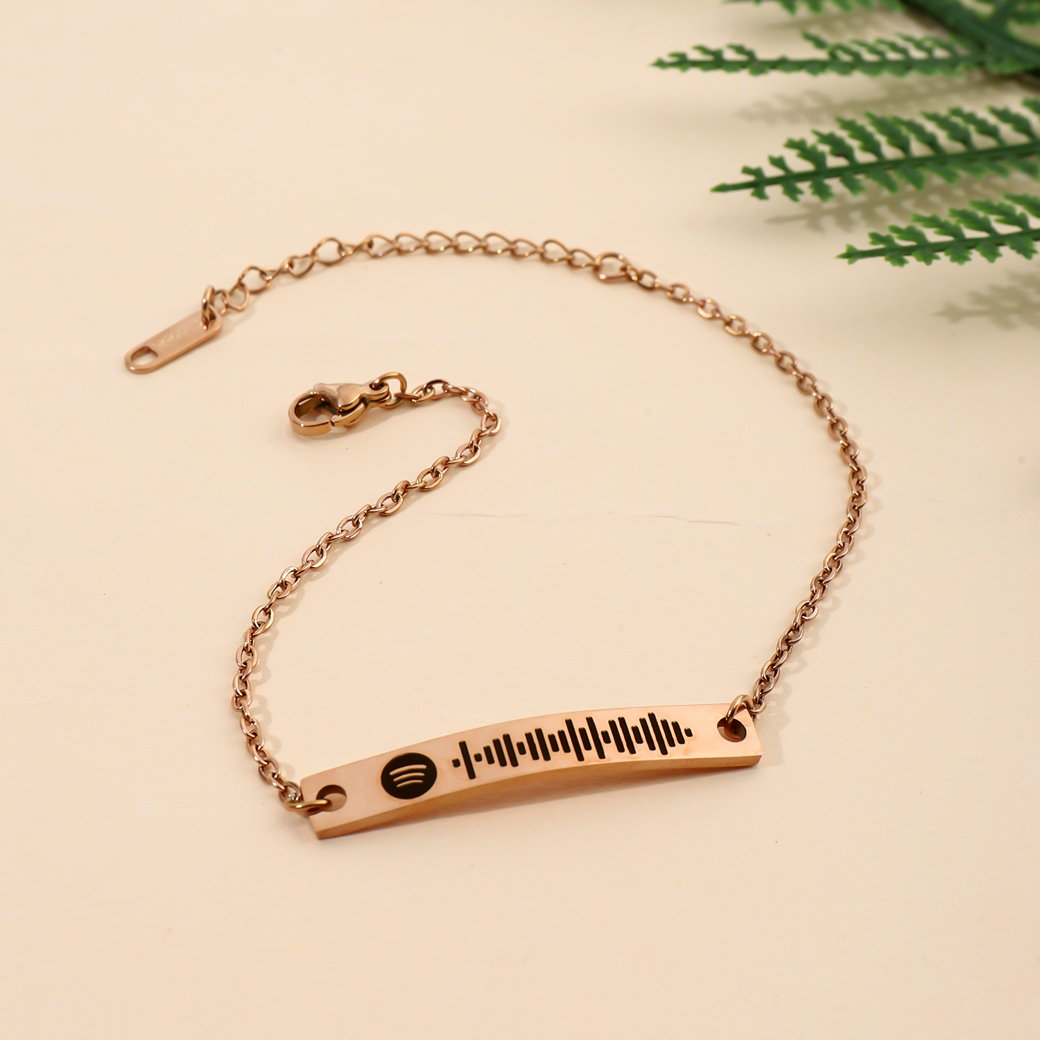 Widea Version Custom Engraved Name or Sentence Bracelet