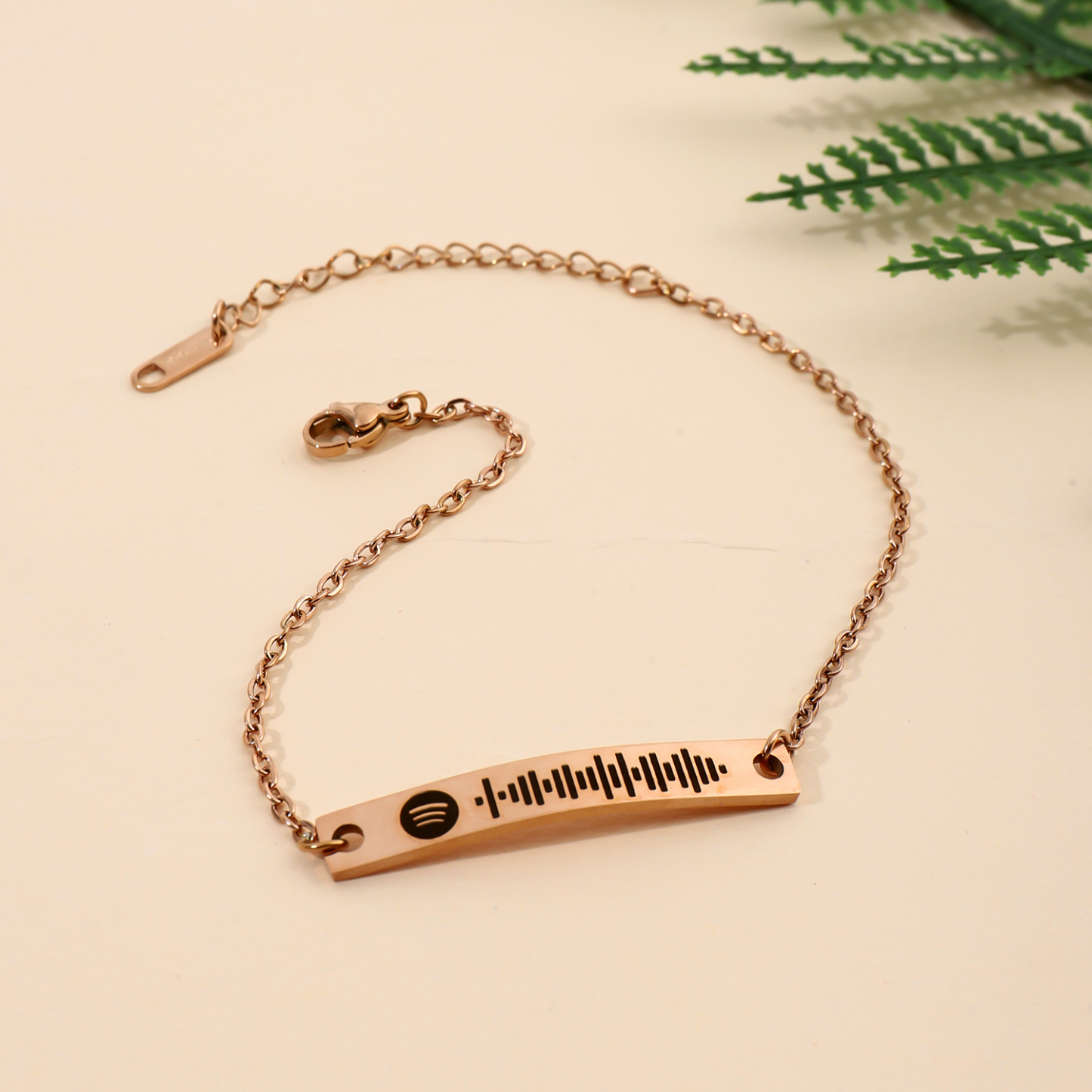 Widea Version Custom Engraved Name or Sentence Bracelet