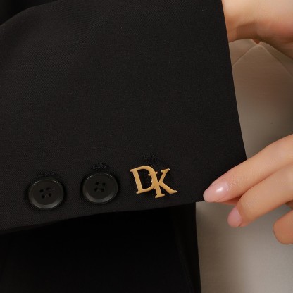 [Copy]Custom Misaligned Letter Cufflinks
