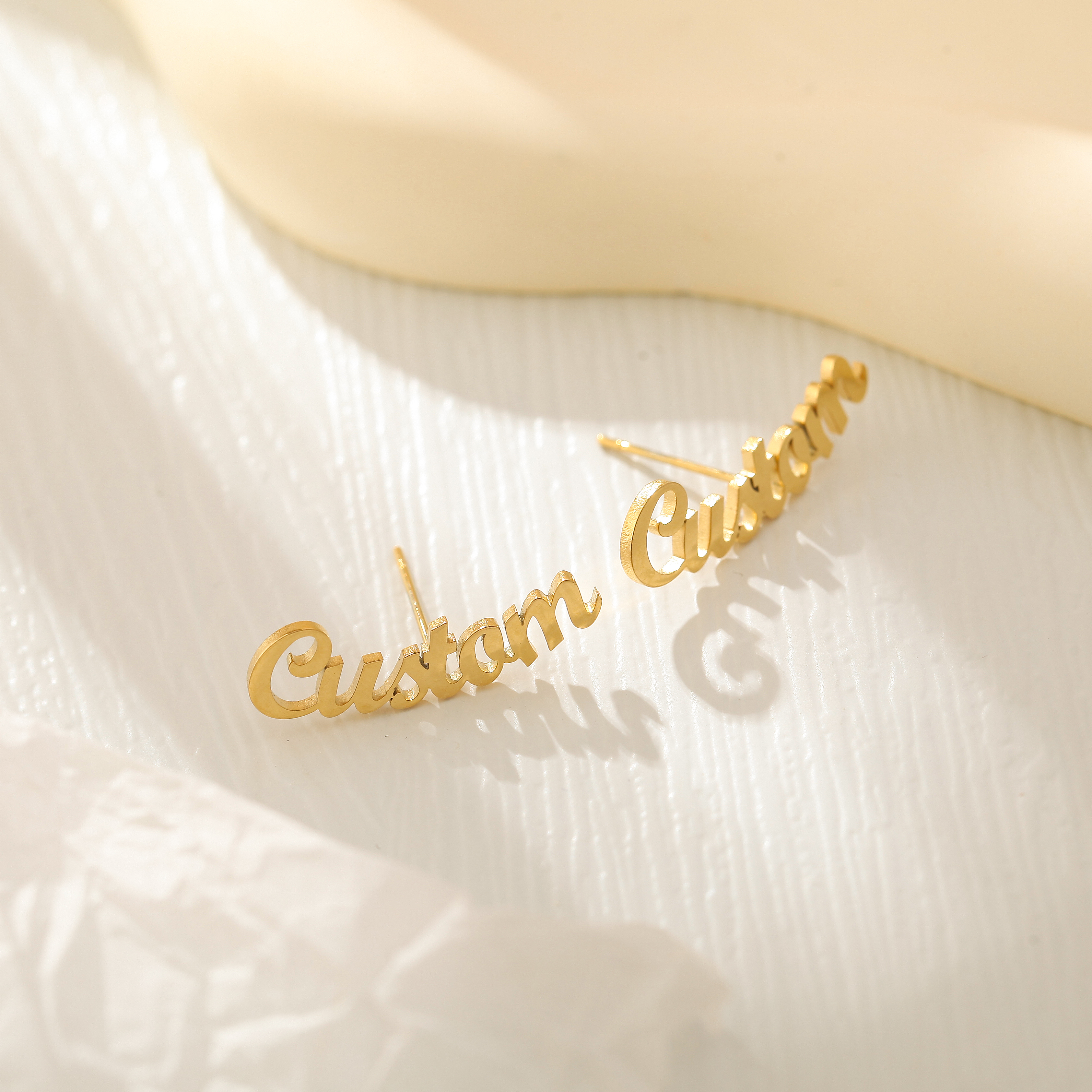Classic Customized Name Earrings