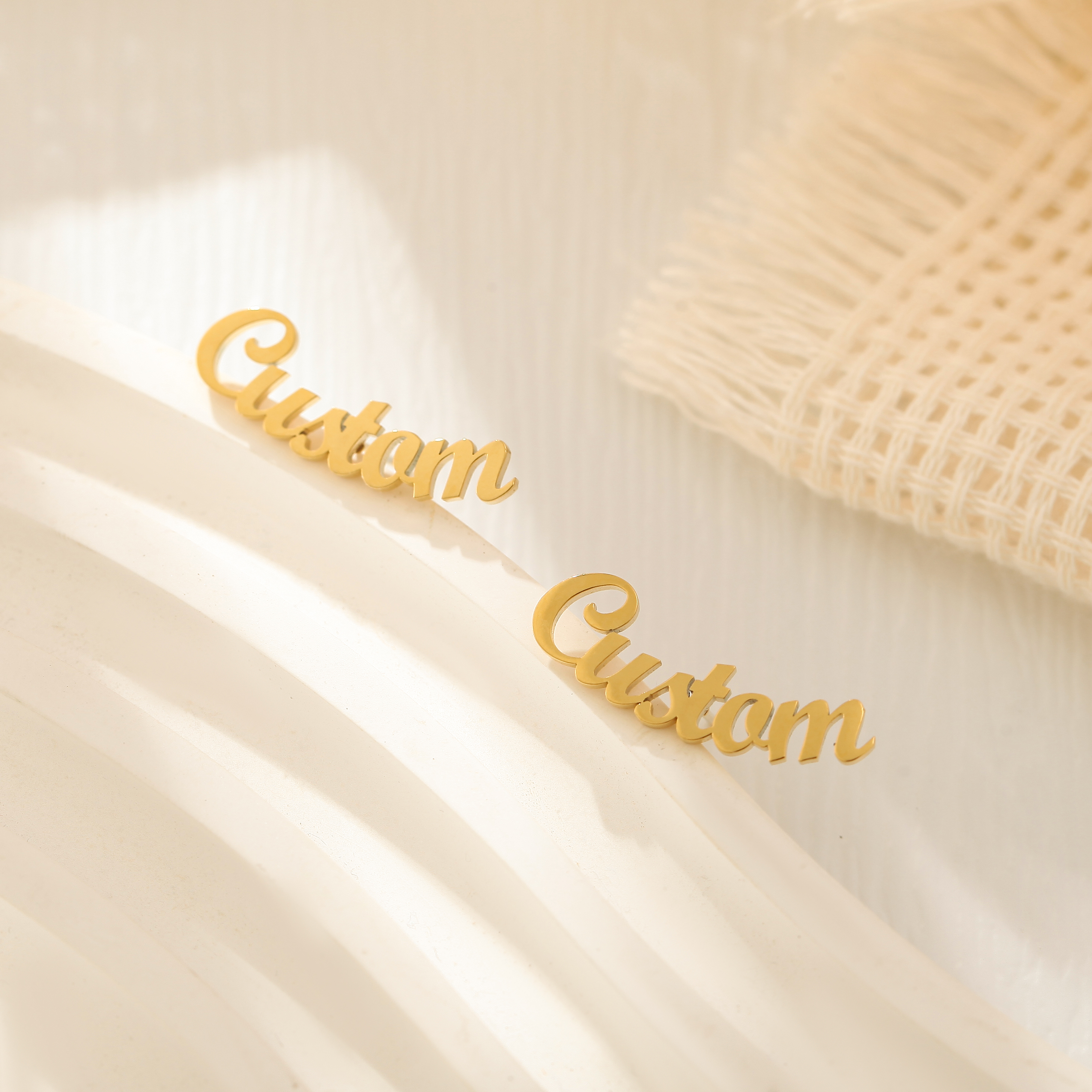 Classic and Best-selling Customized Name Earrings