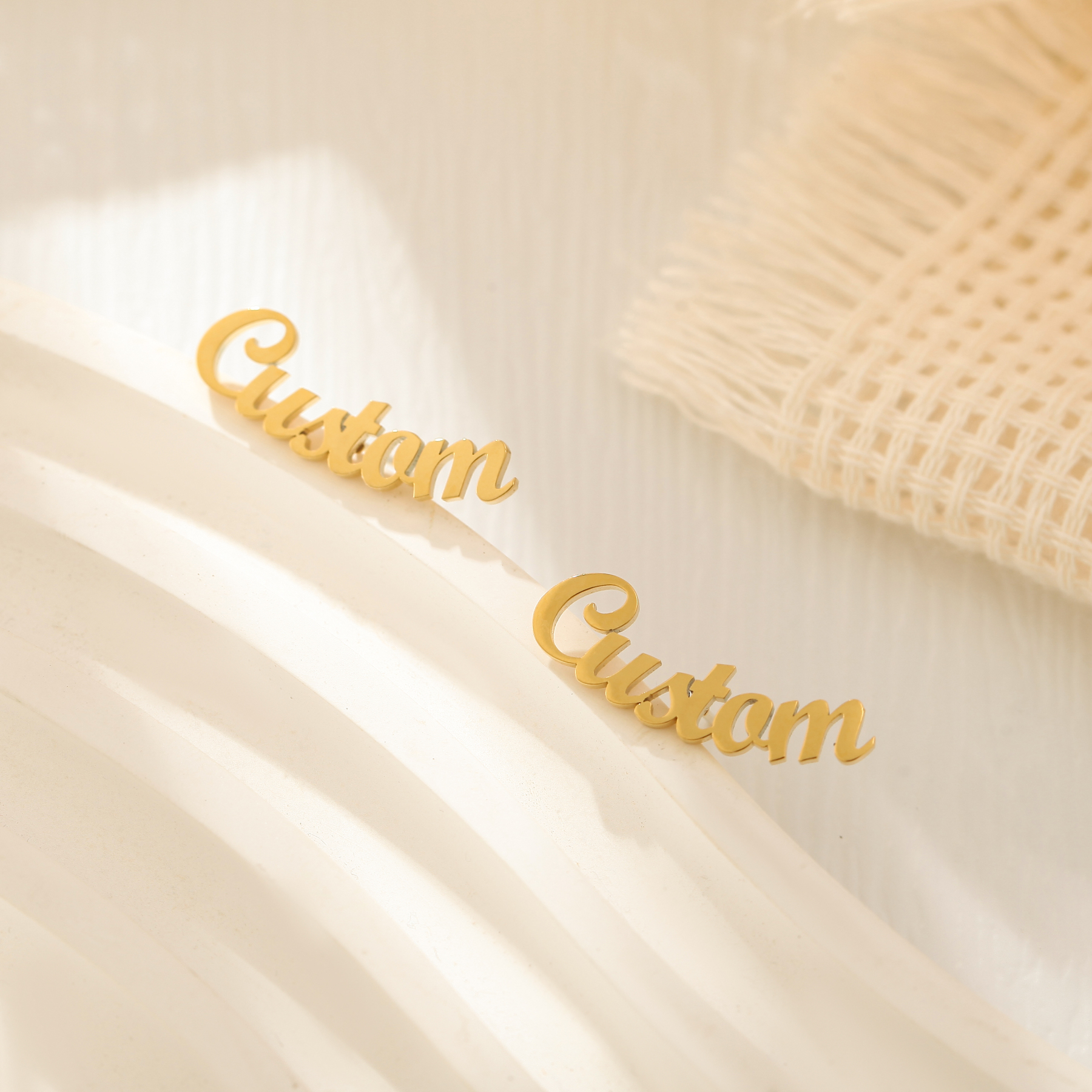 Classic and Best-selling Customized Name Earrings