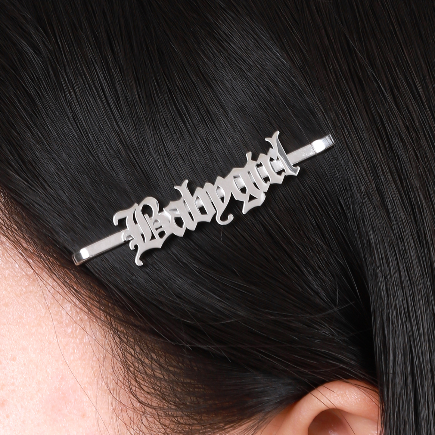 Custom Name Hairpins with Vintage Fonts