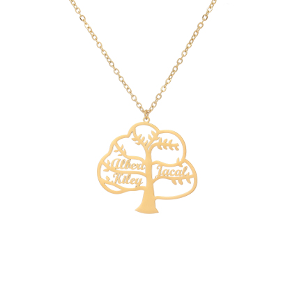 Custom Name Tree for Family Members to Embrace Happiness&Warmth