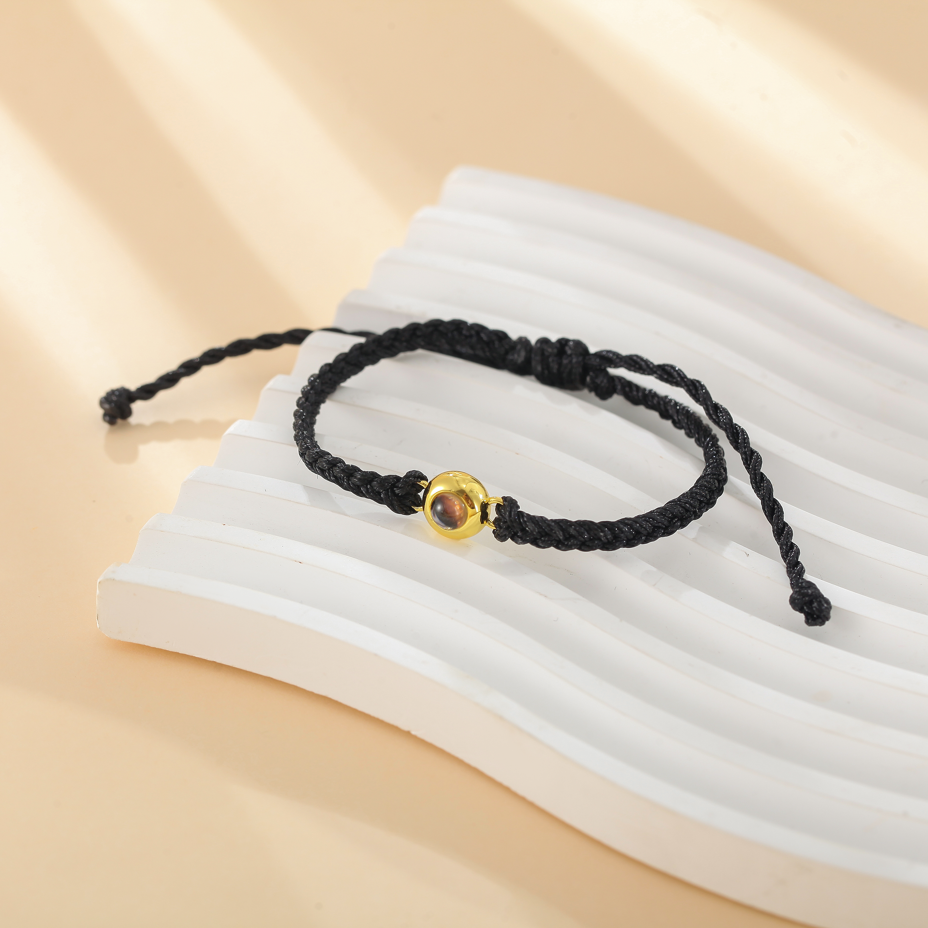 Custom Photo Projection String Bracelet
