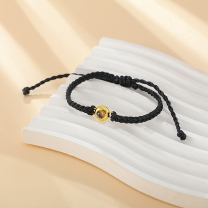 Custom Photo Projection String Bracelet