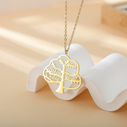 Custom Name Tree for Family Members to Embrace Happiness&Warmth