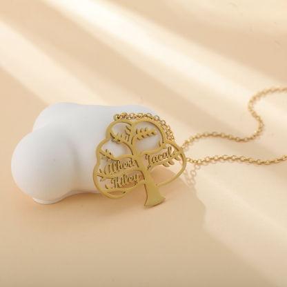 Custom Name Tree for Family Members to Embrace Happiness&Warmth